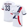 Camiseta de fútbol Paris Saint-Germain Zaire Emery 33 Segunda Equipación 2024-25 - Hombre